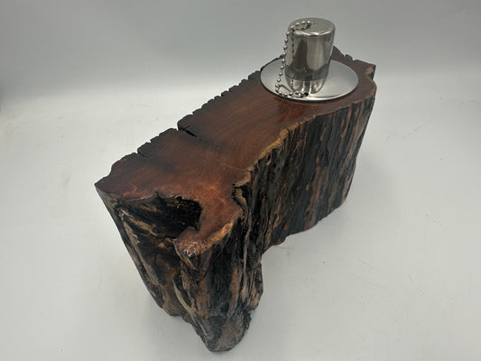 Recycled Wooden Oil Burner Large 35