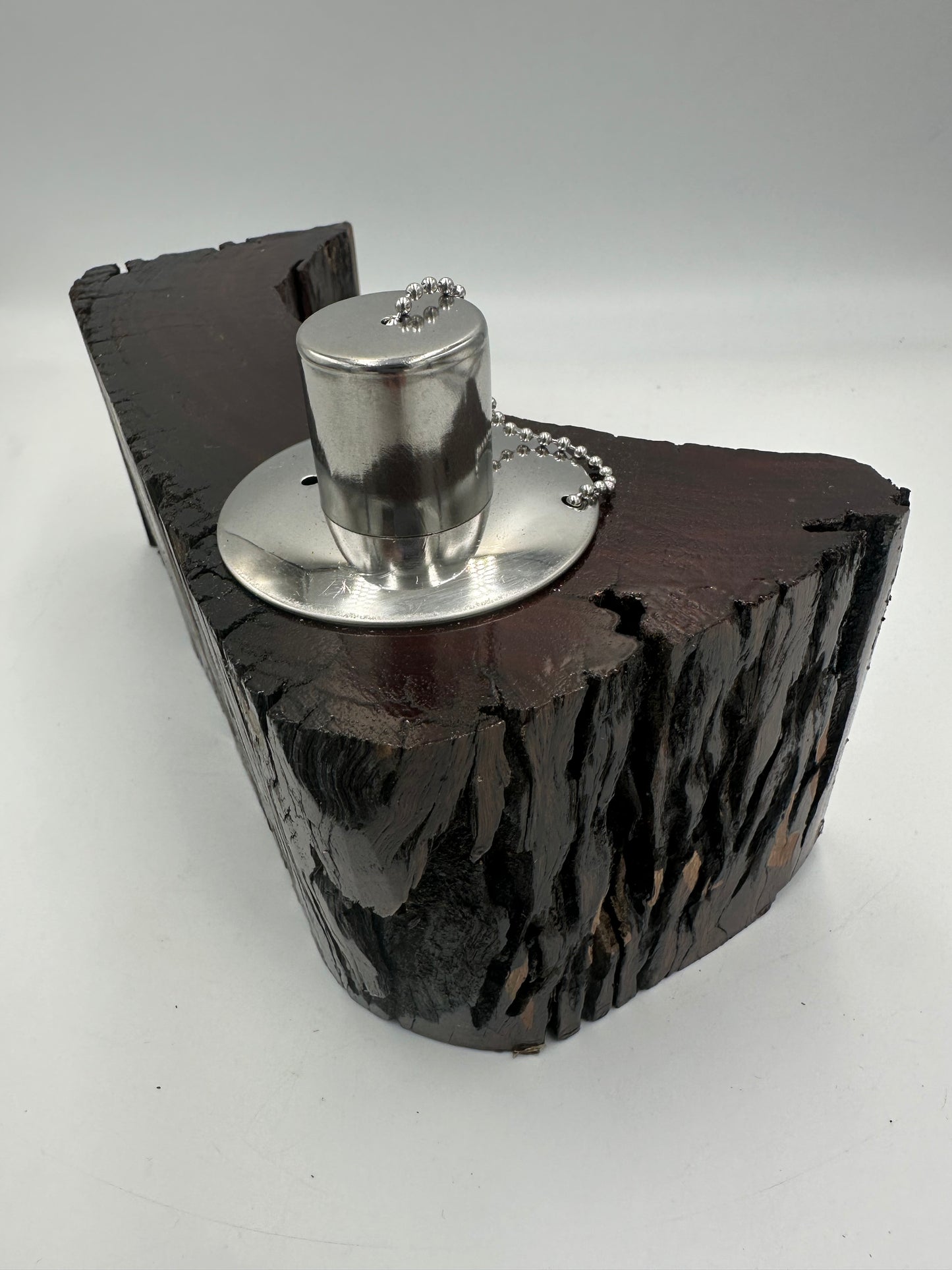 Recycled Wooden Oil Burner Large 55