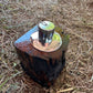 Recycled Wooden Oil Burner Small 109