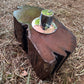 Recycled Wooden Oil Burner Large 42