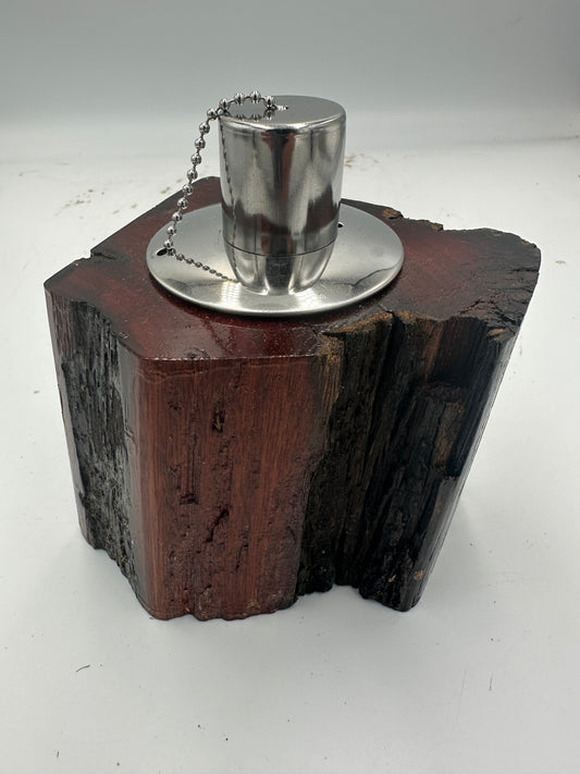 Recycled Wooden Oil Burner Small 85