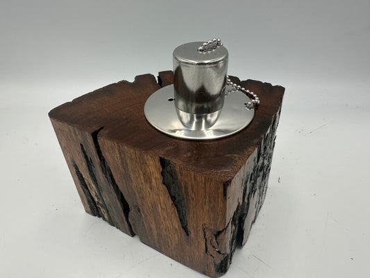 Recycled Wooden Oil Burner Small 106