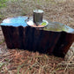 Recycled Wooden Oil Burner Large 77