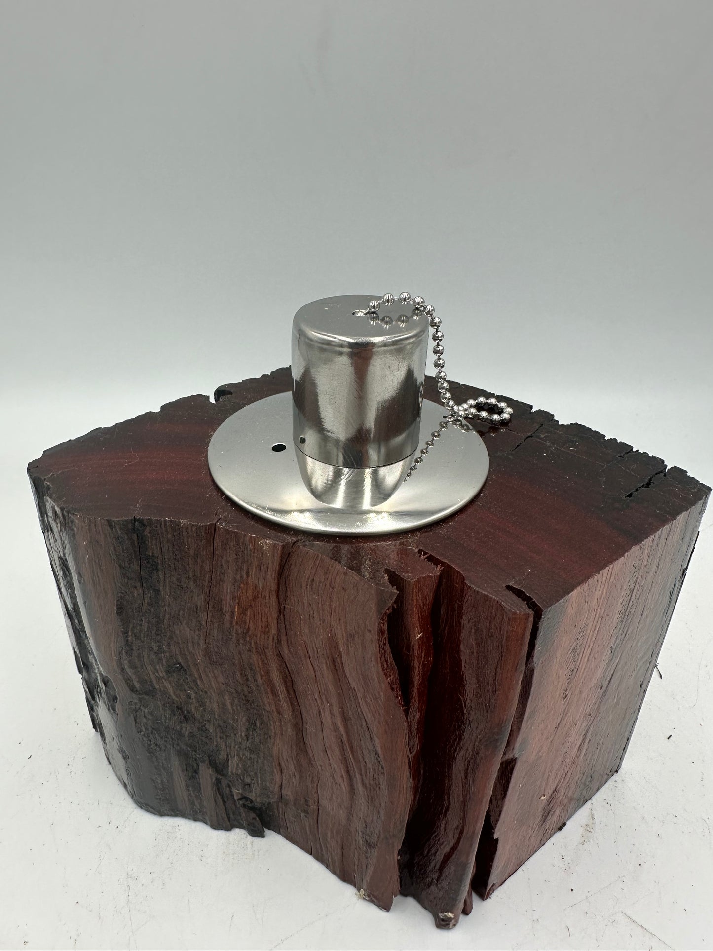 Recycled Wooden Oil Burner Small 104