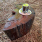 Recycled Wooden Oil Burner Large 98