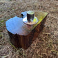 Recycled Wooden Oil Burner 100