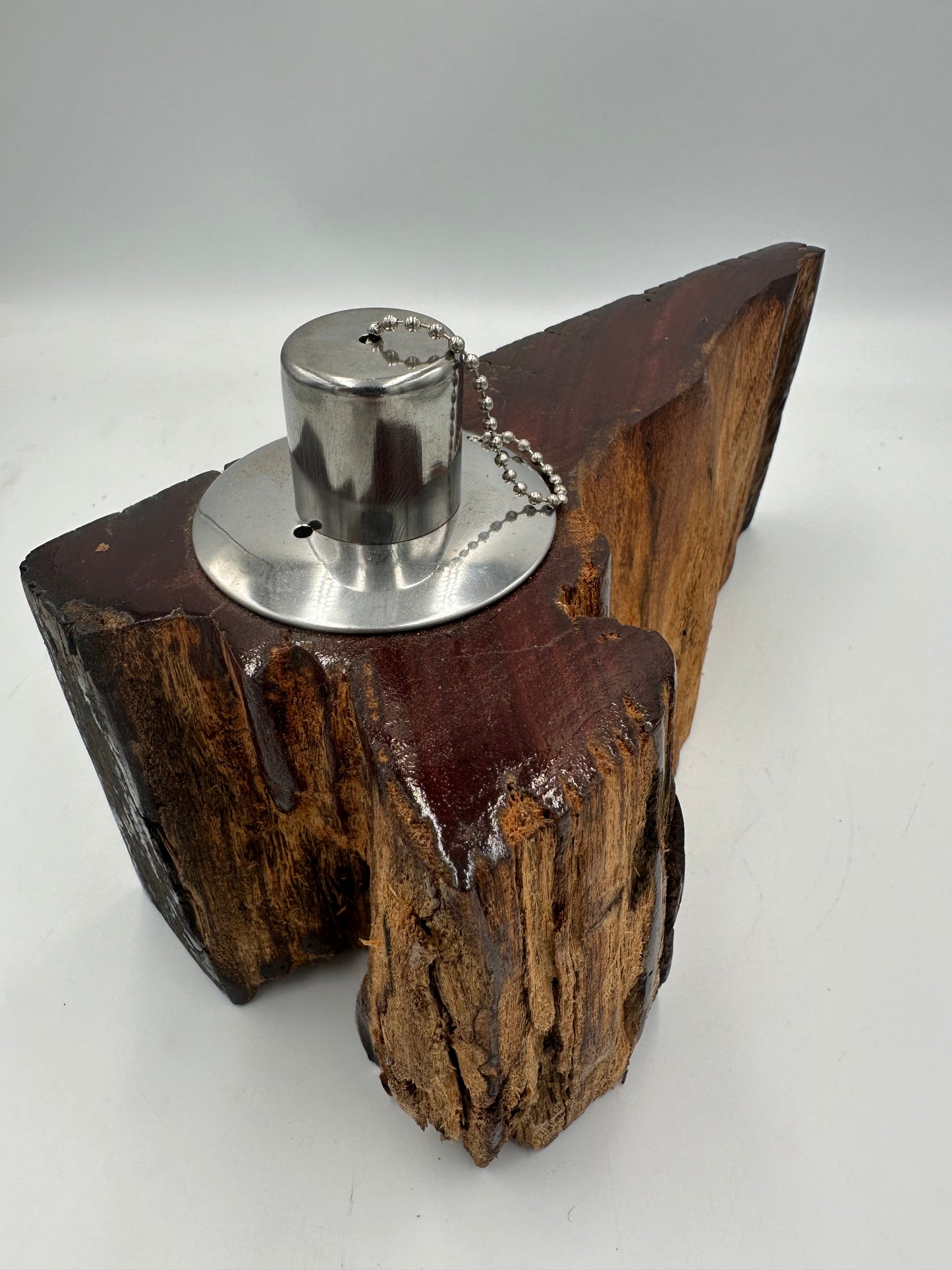 Recycled Wooden Oil Burner Large 52