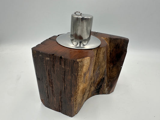 Recycled Wooden Oil Burner Small 27