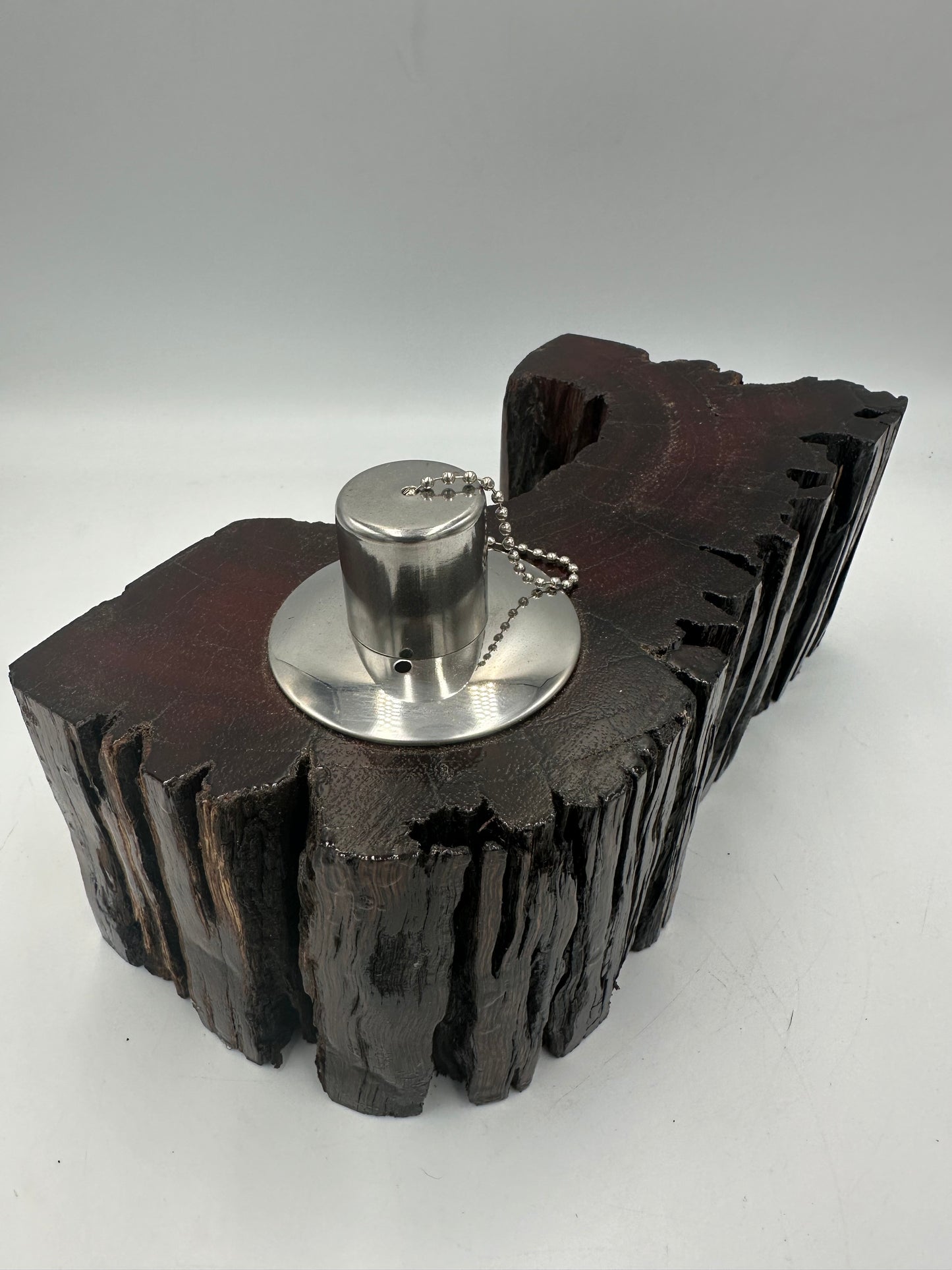 Recycled Wooden Oil Burner 100