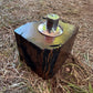 Recycled Wooden Oil Burner Small 110