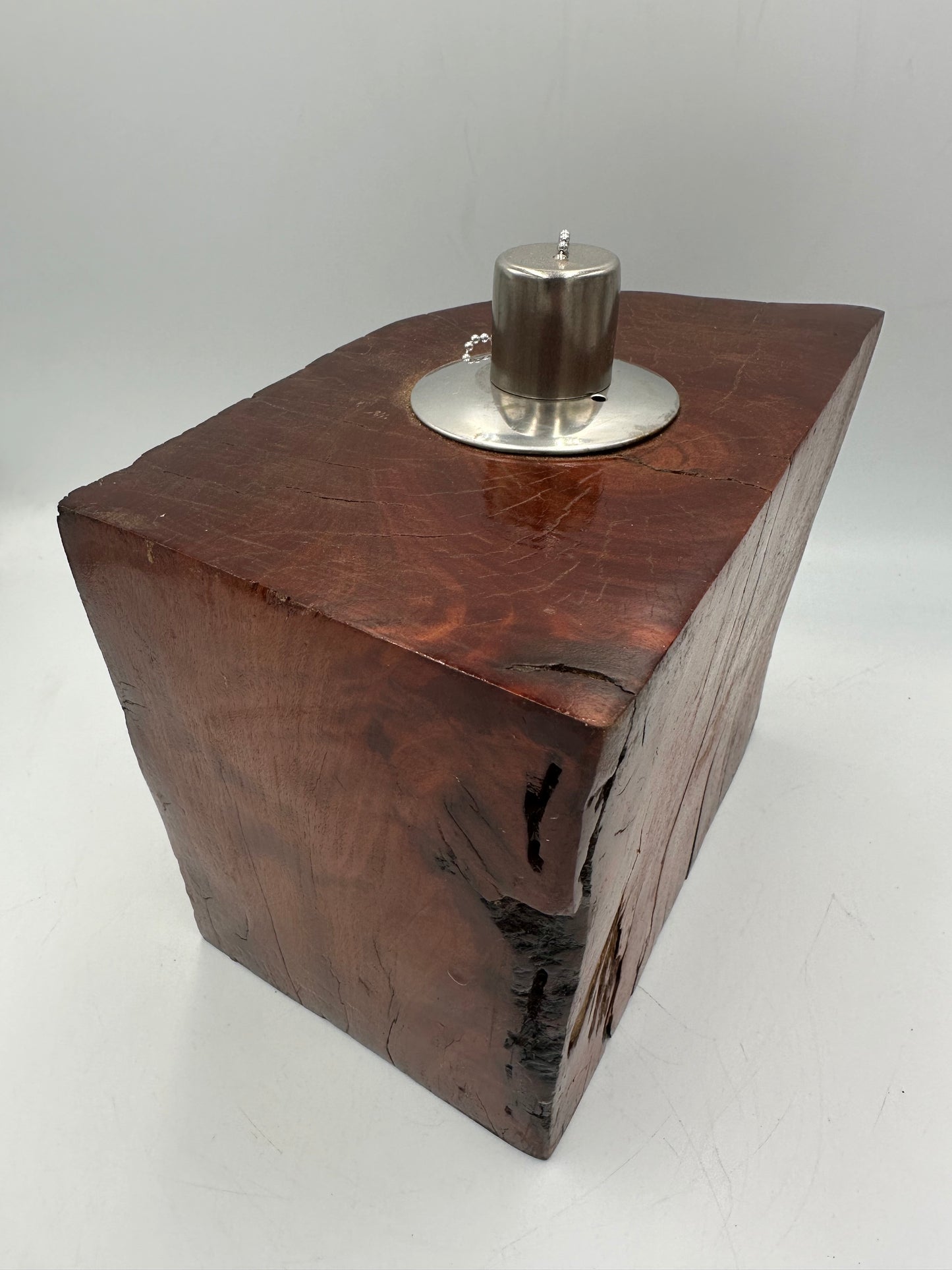 Recycled Wooden Oil Burner Large 99