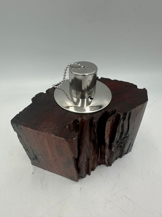 Recycled Wooden Oil Burner Small 105