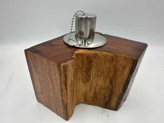 Recycled Wooden Oil Burner Small 59