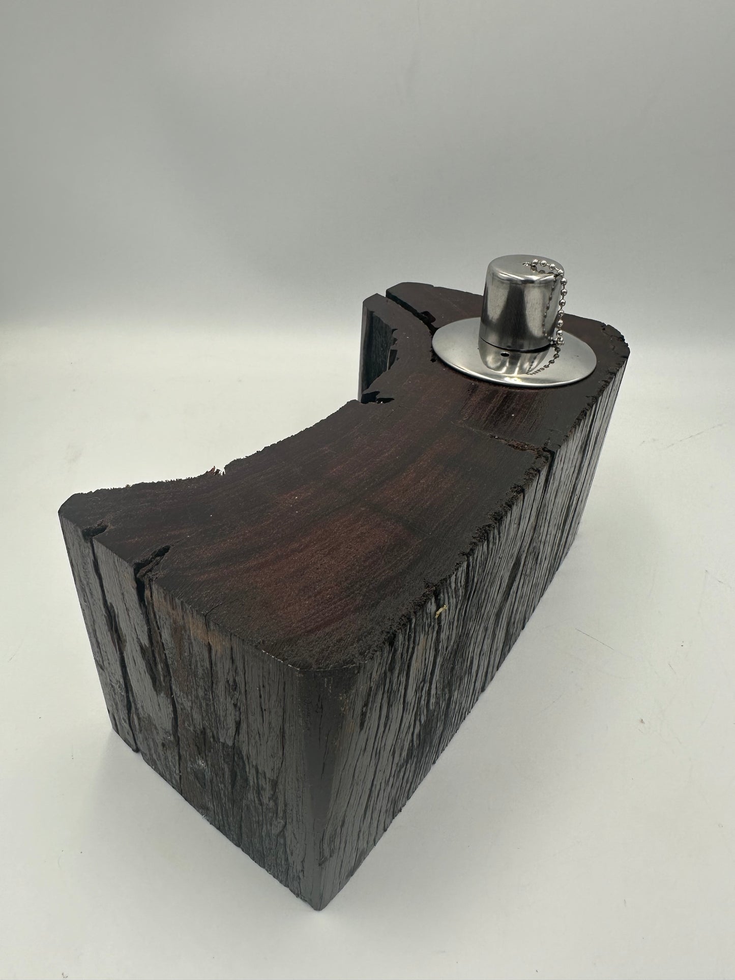 Recycled Wooden Oil Burner Large 31