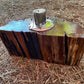 Recycled Wooden Oil Burner Large 94