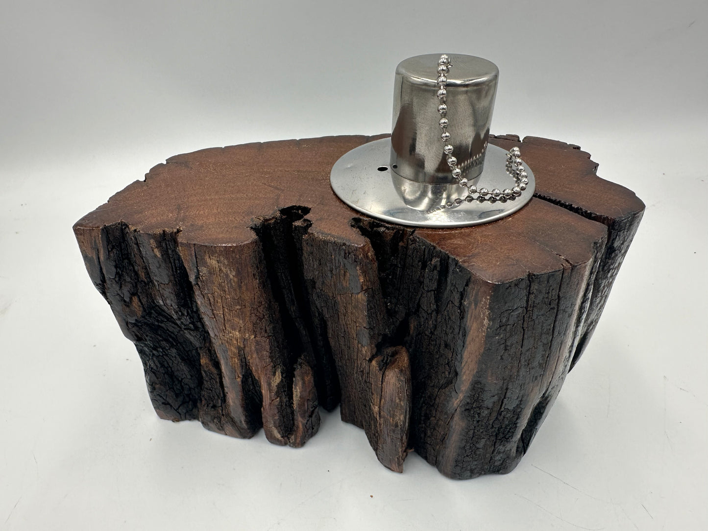 Recycled Wooden Oil Burner Medium 57