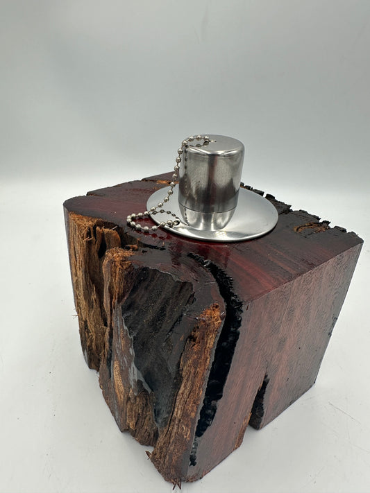 Recycled Wooden Oil Burner Small 93