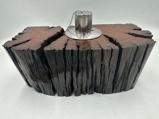 Recycled Wooden Oil Burner 96