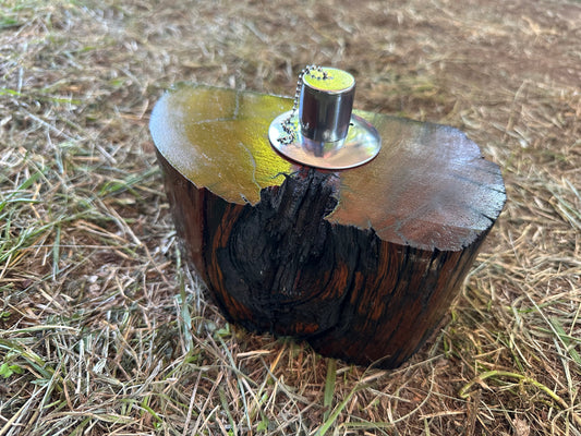 Recycled Wooden Oil Burner 100