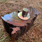 Recycled Wooden Oil Burner Large 46