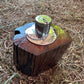 Recycled Wooden Oil Burner Small 109