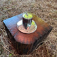 Recycled Wooden Insect Oil Burner Small 108