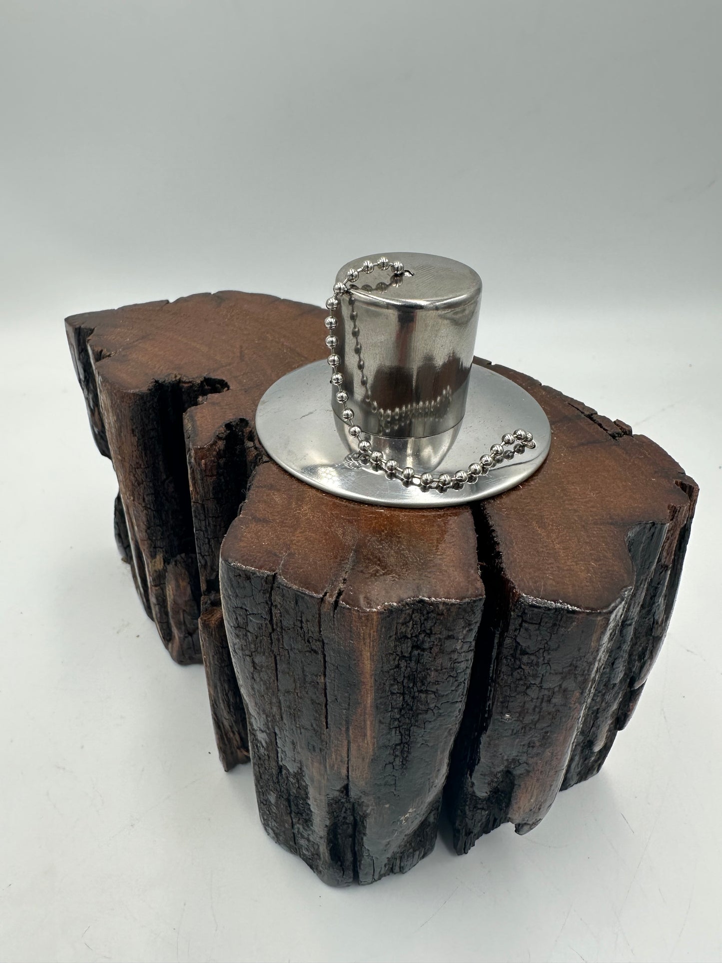 Recycled Wooden Oil Burner Medium 57