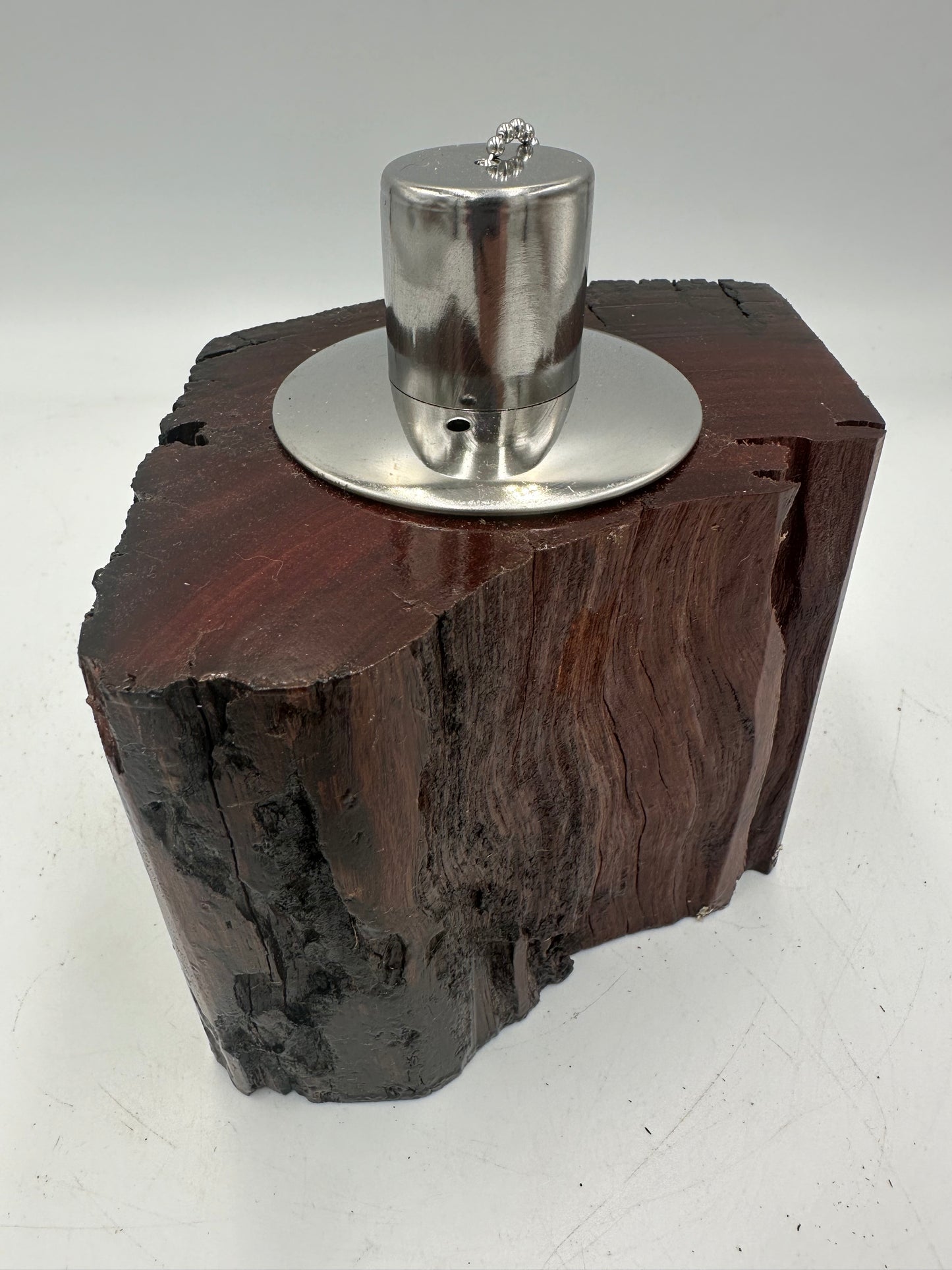 Recycled Wooden Oil Burner Small 104