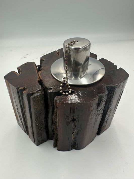 Recycled Wooden Oil Burner Small 84