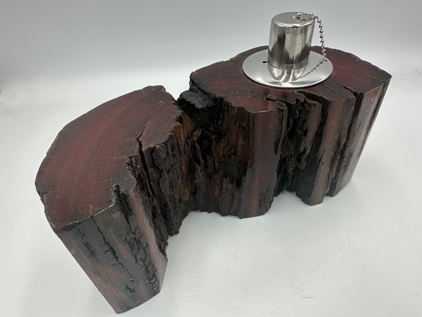 Recycled Wooden Oil Burner Large 14