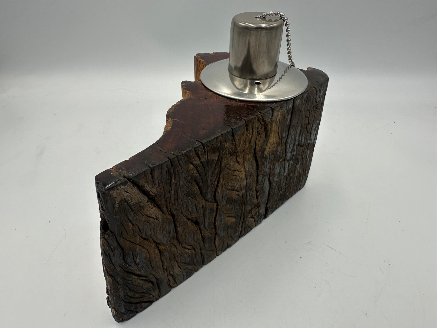 Recycled Wooden Oil Burner Small  47