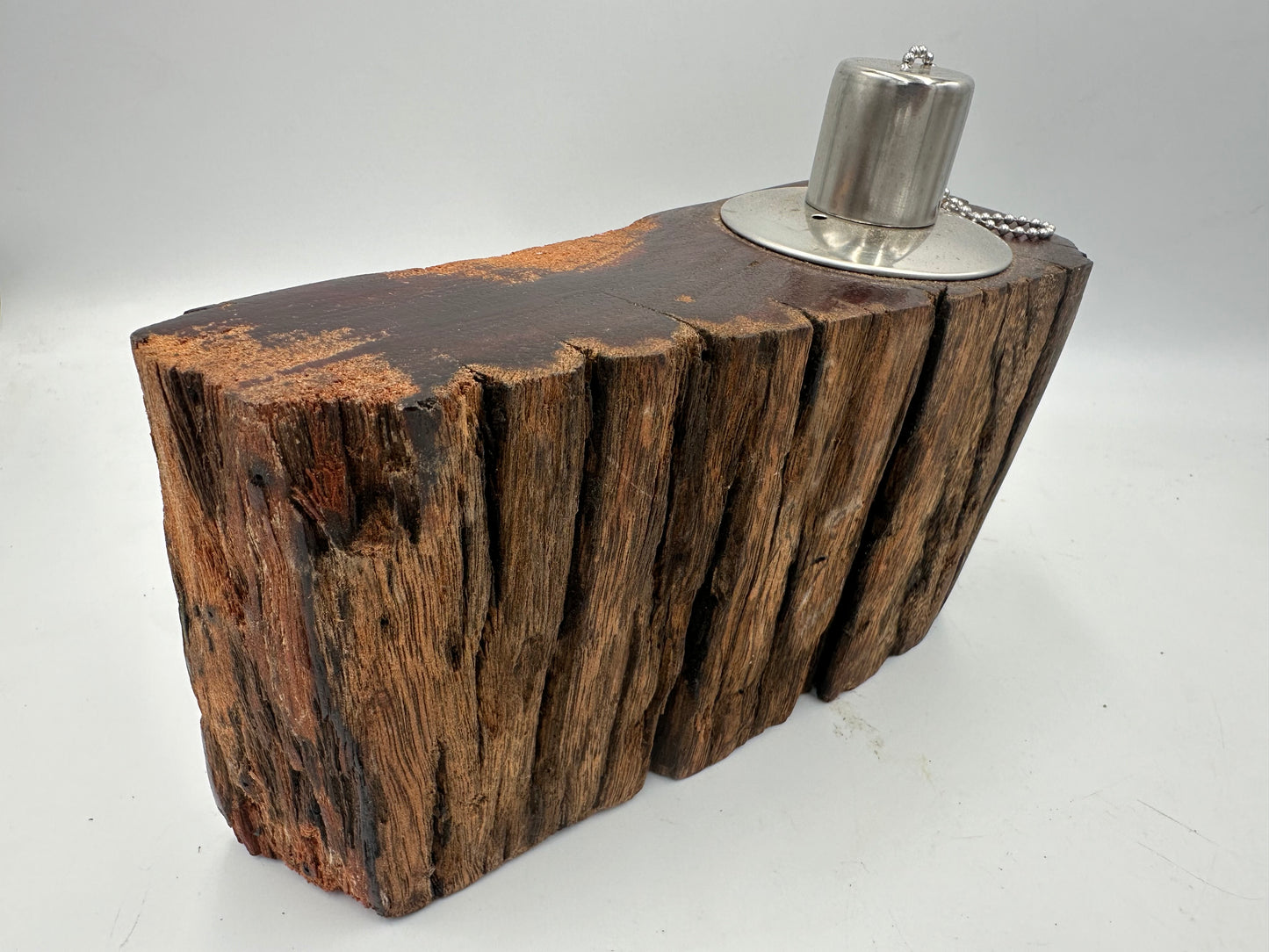 Recycled Wooden Oil Burner Large 58