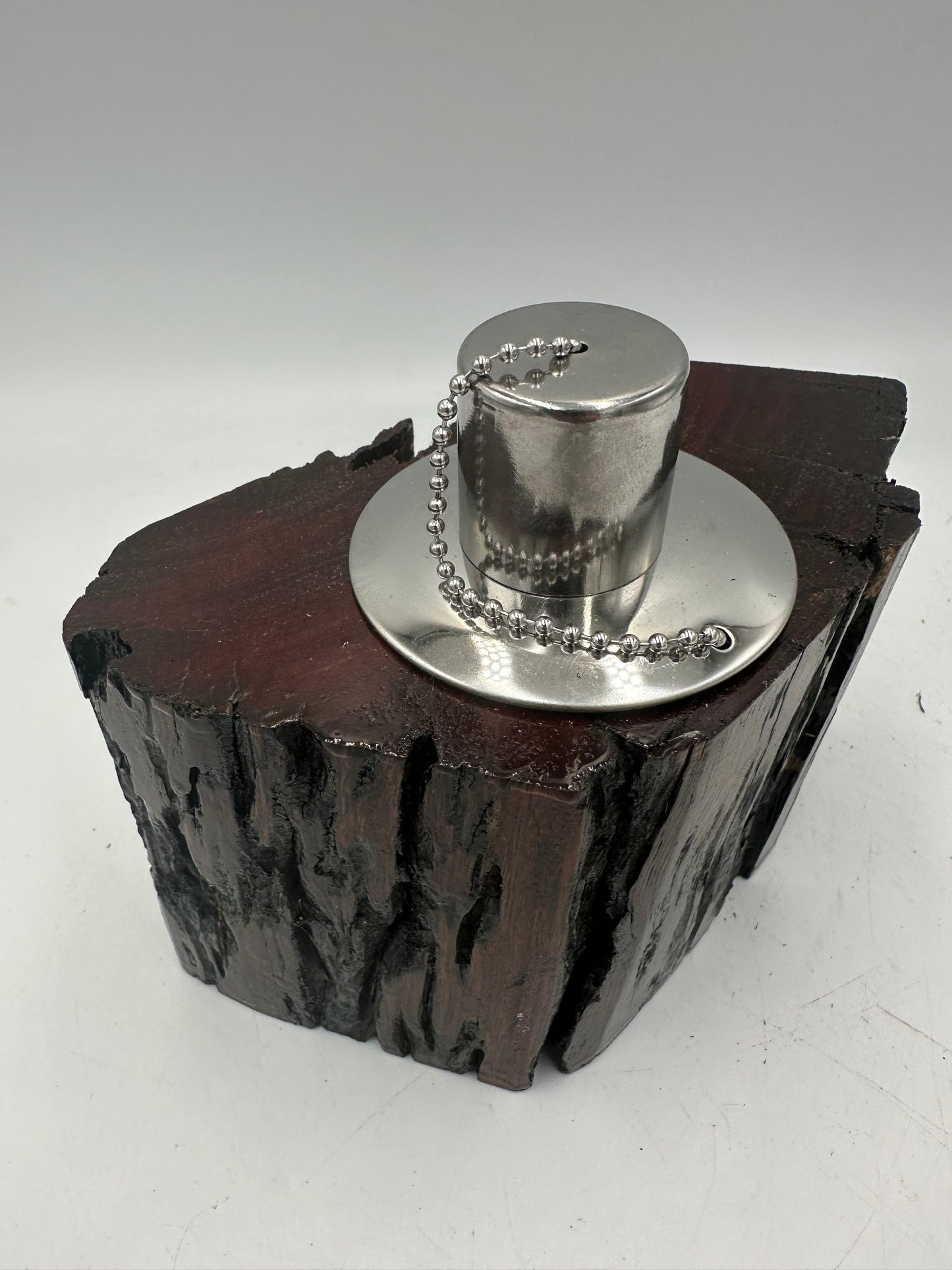 Recycled Wooden Oil Burner Small 105